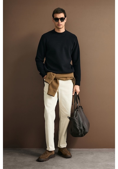 Lufian Logan Erkek Sweatshirt Siyah Siyah 112030194100100