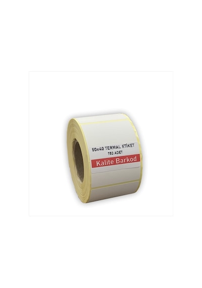 50x40 Termal Etiket | Rulo Barkod Etiketi