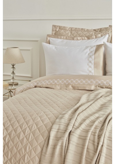 Karaca Home Bride Coll Nicole 10 Parça Çeyiz Seti Bej 200.22.04.0271