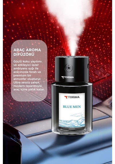 Torima TCF03 Sarjlı Hava Nemlendirici Buharlı Oda Ve Araba Difüzörü