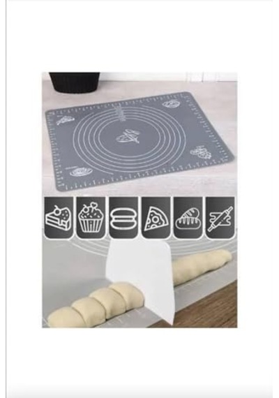 65x45 Gri Hamur İşi Matı Gri, 65x45 Diğer