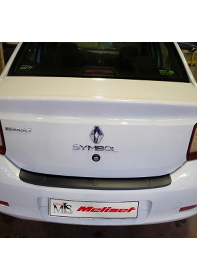 Renault Symbol Arka Tampon Eşiği Mat Siyah 2013 Ve Sonrası Uyumlu