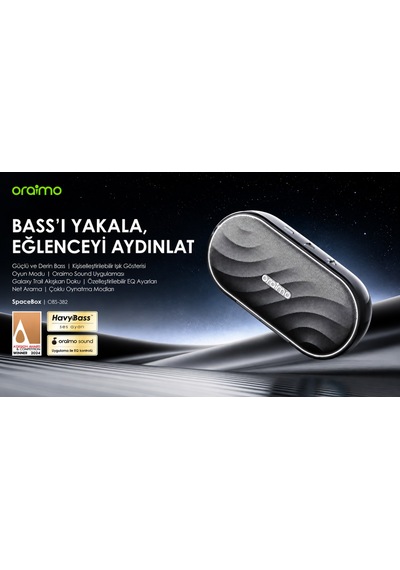 Oraimo Bluetooth Hoparlör Obs-382 Space Grey