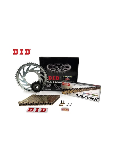 Did Zvm-x-jt 1995-1999 Suzuki Gsf 600 Bandit S Uyumlu Zincir Dişli Set Gold Sarı Renk