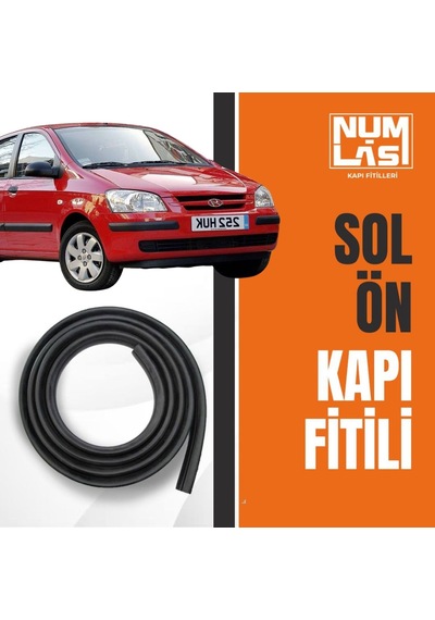 Hyundai Elantra 2016-2020 Sol Ön Kapı Fitili-a Kalite-numlas-nm6322