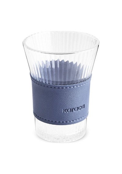 Karaca  Leather Cool Touch Latte Bardağı 210 Ml Lacivert