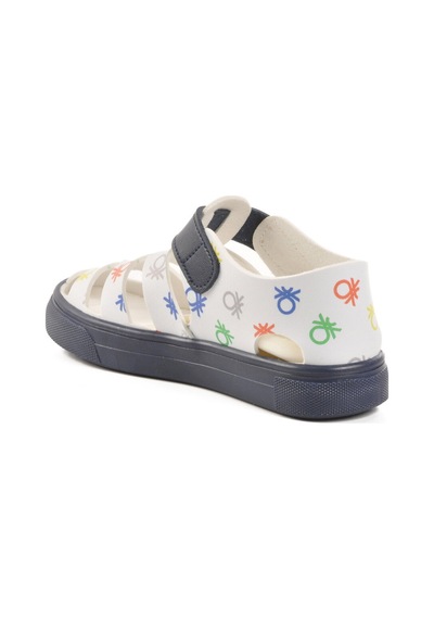 United Colors Of Benetton Lacivert Cırtlı Kız Çocuk Sandalet Bn-1410 P