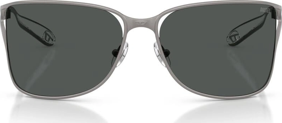 1019 100987 61 Xl Oval Metal Erkek Güneş Gri