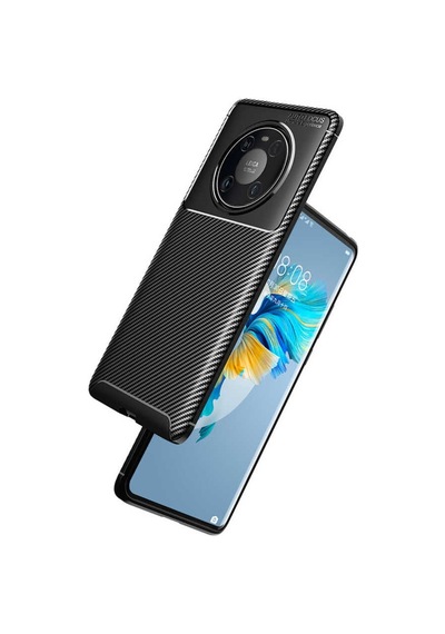 Huawei Mate 40 Pro Kilif Karbon Silikon Case 432971742