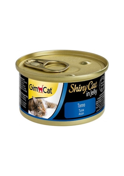 Gimcat ShinyCat Ton Balıklı Konserve Yetişkin Kedi Maması 70 G