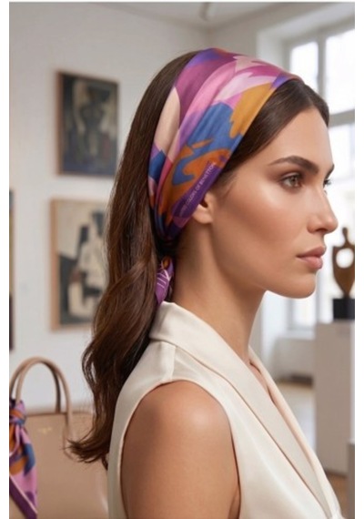 United Colors Of Benetton Flora Bandana/fular -1018-47 47 Fuşya