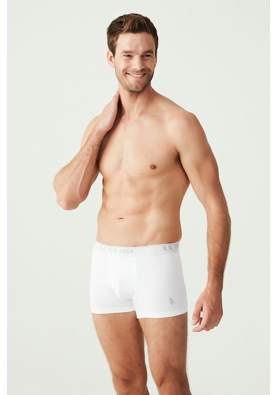 U.S. Polo Assn. 80097 Erkek 3'Lü Boxer 001