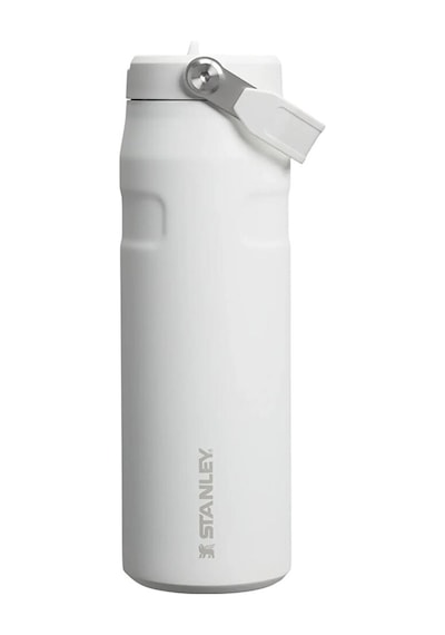 The Iceflow Flip Straw Pipetli Termos Bardak 0,70 Lt - Beyaz Çok Renkli