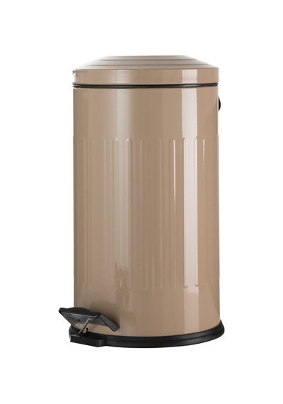 Mudo Home 16lt Pedallı Vıntage Çöp Kovası Bej