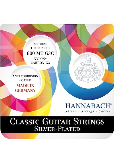 Hannabach 600mtg3c Klask Gitar Teli G3 Karbon