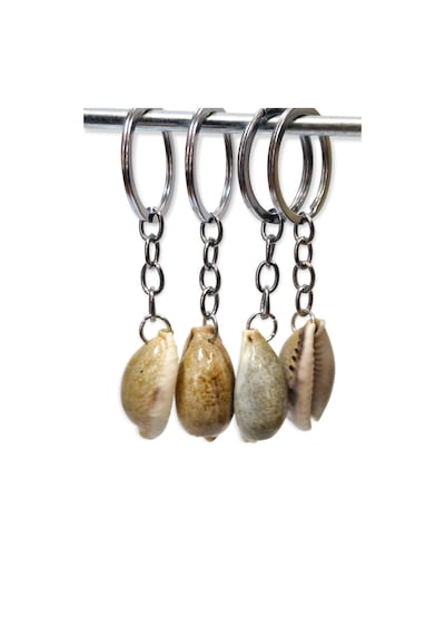 Deniz Kabuğu Anahtarlık Cowrie Shell 310