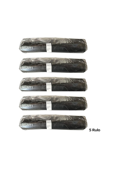 Canhome  240 L Siyah Hantal Konteyner Çöp Torbası - 100 x 150 CM - 600 G - 10 Adetlik 5 Rulo