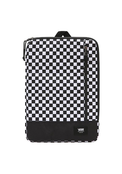 Vans 13-15 İnch Bilgisayar Kılıfı Macbook Çantası Siyah Beyaz