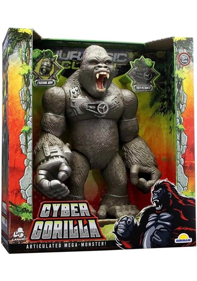 Jurassic Clash Mega Canavar Siber Goril 27 Cm.