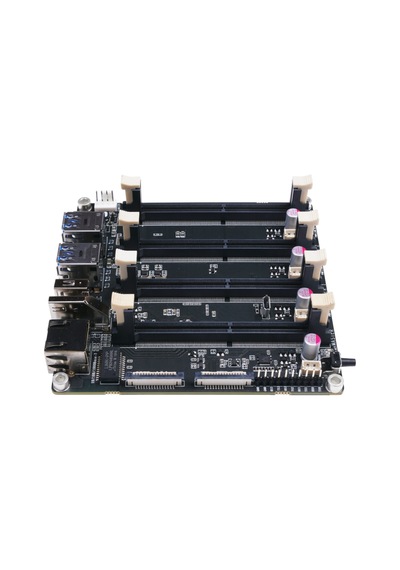 Jetson Mate Cluster Mini 3lü Set Nanonx Uyumlu Taşıyıcı + Fan + Kasa