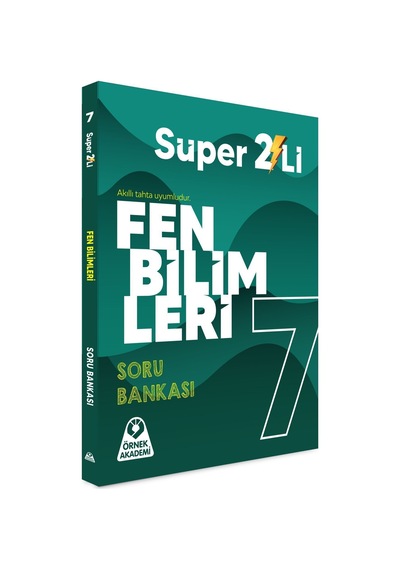 7. Sınıf Süper İkili Fen Bilimleri Seti Örnek Akademi