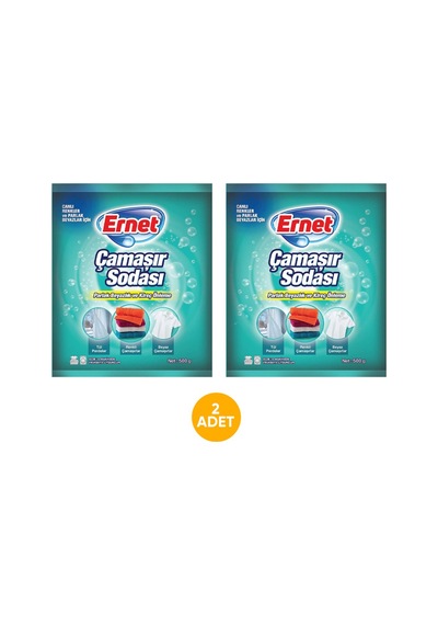 Ernet Çamaşır Sodası 500 Gr X 2 Adet
