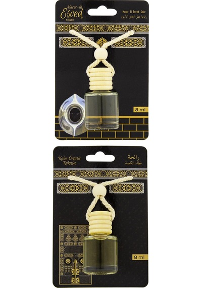 Hacerül Esved Kokusu Ve Kabe Örtüsü Kokusu 8 Ml Araba Kokusu Cam Şişe
