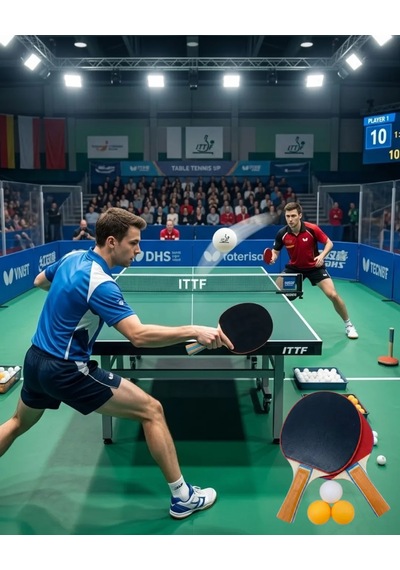 Masa Tenisi Oyun Seti 2 Raket 3 Top Evde Spor Ve Eğlence Diğer