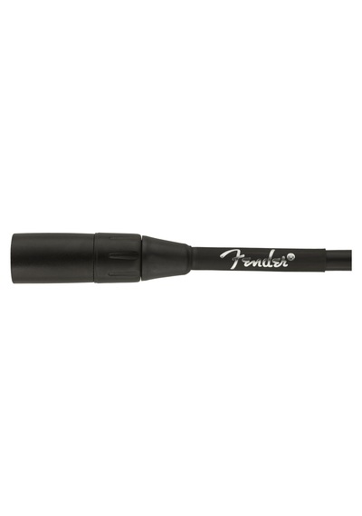 Fender Professional Series Microphone Cable 3 Metre - Black Mikro