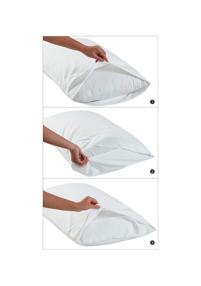 Caqqa 10 Adet 63 Tel %100 Pamuk Yastık Kılıfı 50 X 70 Cm