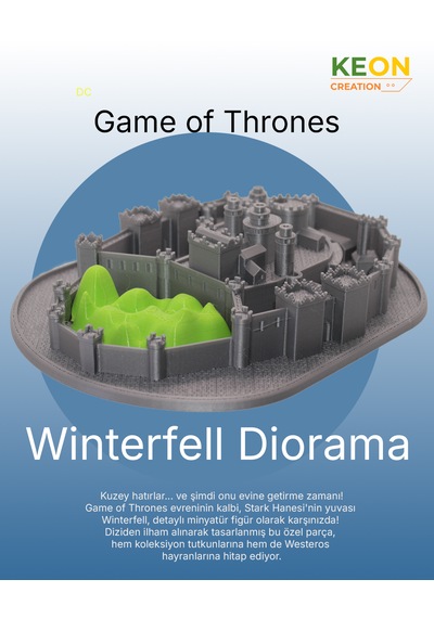 Game Of Thrones Winterfell Diorama
