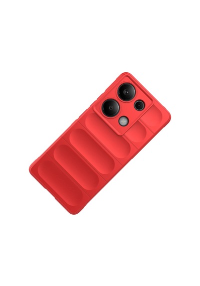 Xiaomi Redmi Note 13 Pro 4g Kılıf Kamera Korumalı Esnek Silikon Parmak Şeritli Pazarplus Koyu Yeşil