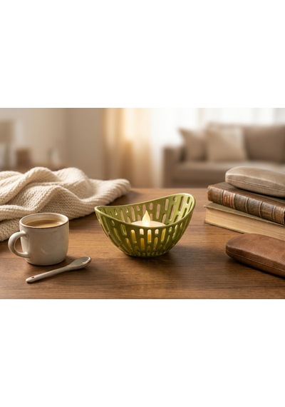 Lumanest Dekoratif Tealight Mumluk Haki