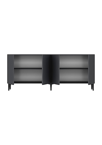 Ka1899a - Aplos Konsol, Tv Stand, Tv Sehpası Ve Tv Ünitesi Antrasit 180cm