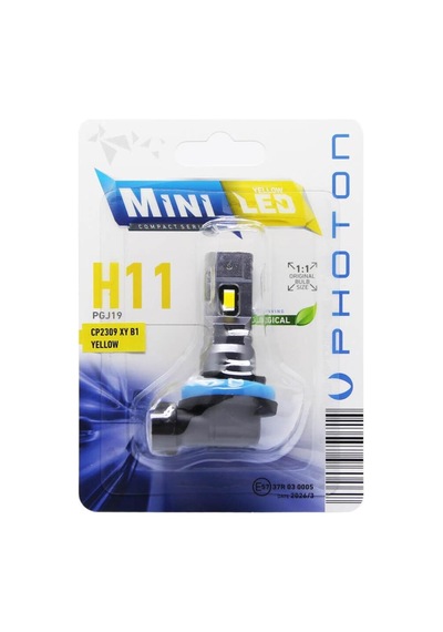 Photon Mini H8 H9 H11 H16 Yellow Sarı Compact Led