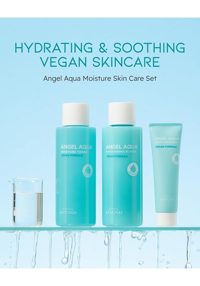 Passıon & Beyond Angel Aqua Moisture Skincare Set Nemlendirici Toner Losyon Krem Seti 330 Ml