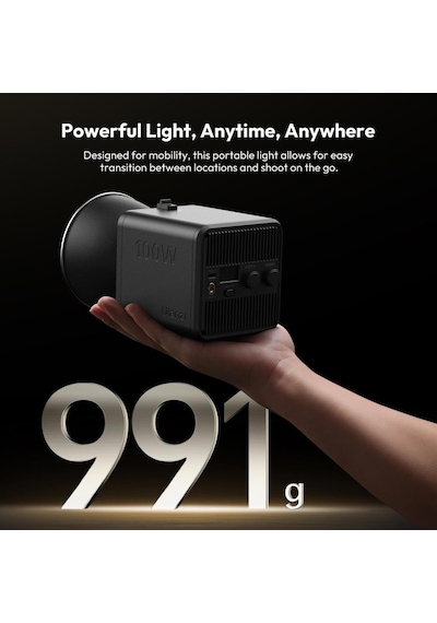 Ulanzi Ml100rgb 100w Rgb Cob Bataryalı Video Led Işık - L227