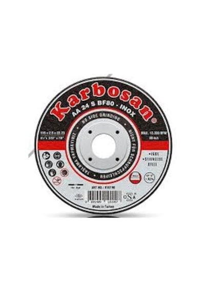 Karbosan İnox Metal Kesici İnce Taş 115 Mm Kesici 10 Adet N11.401