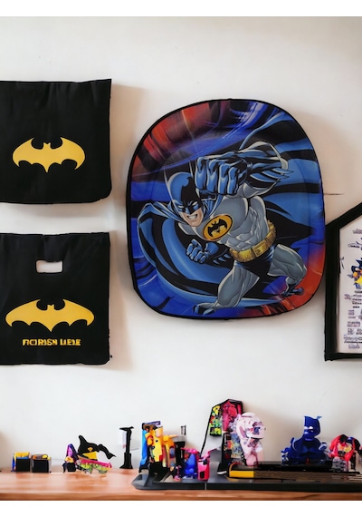 3d Kabartmalı Batman Anaokulu Kreş Ve Günlük Kullanım Çantası Sır