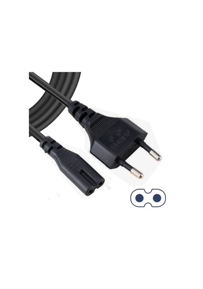 Epson Yazıcı Güç Kablosu 220V 2 Pin Çift Oluklu Kablo
