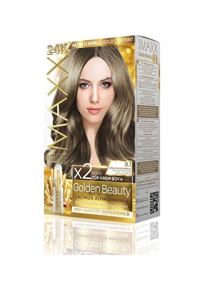 Maxx DeluxeSet Boya Golden Altın İçerikli8.1 Küllü Açık Kumra