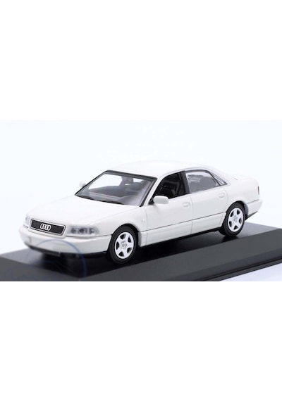 1:43 Ölçek Maxichamps 1999 Audi A8 Diecast Metal Minyatür Model Araba 10cm