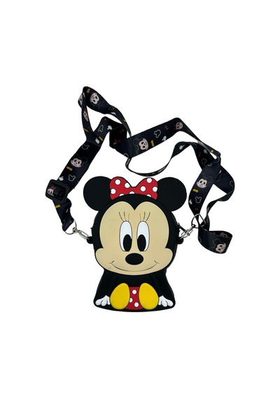 Mem Store Minnie Mouse Çocuk Silikon Çanta Cüzdan Siyah - 621339991 Siyah