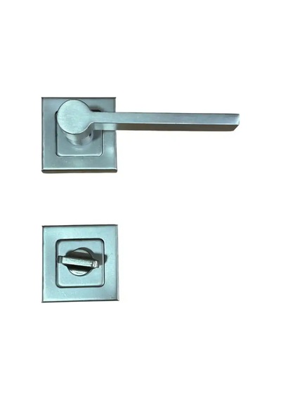 Sese Argun Wc Kare Saten Rozetli Kapı Kolu 200-258r-02-53
