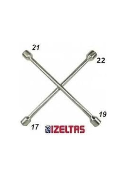 Izeltaş Bijon Anahtarı Istavroz Tipi 4'Lü (17Mm 19Mm 21Mm 22Mm)