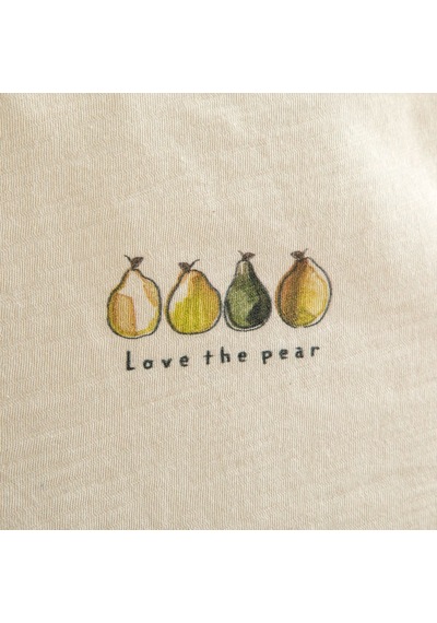 Chakra Pear Fırfırlı Tshirt Ekru