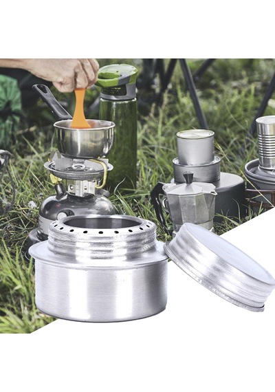 Ultralight Alüminyum Alkol Sobası Mutfak Ekipmanları Kamp Acil Durum Sobası İçin Acil Durum Sobası Açık Hava Çok Renkli