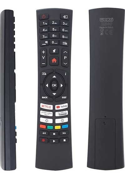 Vestel 40u9400 - Regal 50r754u - Hi Level 43hl700 Netflix-youtube-prime Video-twitch Tuşlu Lcd-led Tv Kumandası