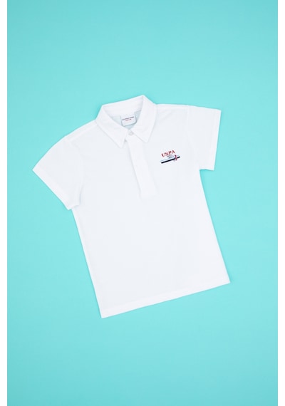 U.S. Polo Assn. U.s. Polo Assn. Erkek Çocuk Beyaz Tişört 50325175-vr013