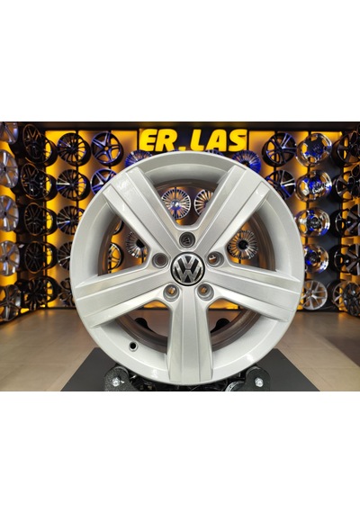 4 Adet Volkswagen  6.5 16 5 112 Et46 57.1 Sılver Jant Revize Edilmiş Takım